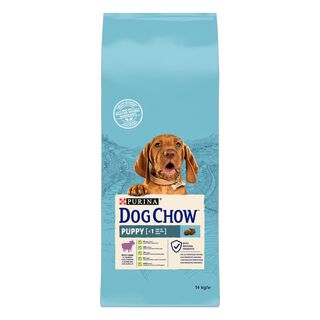 Dog Chow Puppy com cordeiro ração para cachorros